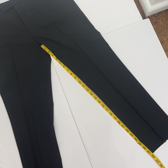 YVES ST LAURENT Black wool pants size 12  $95 - Picture 11 of 12